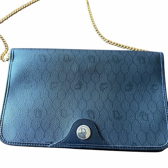 Dior Handbags - Vintage Dior Honeycomb Chain Shoulder Bag